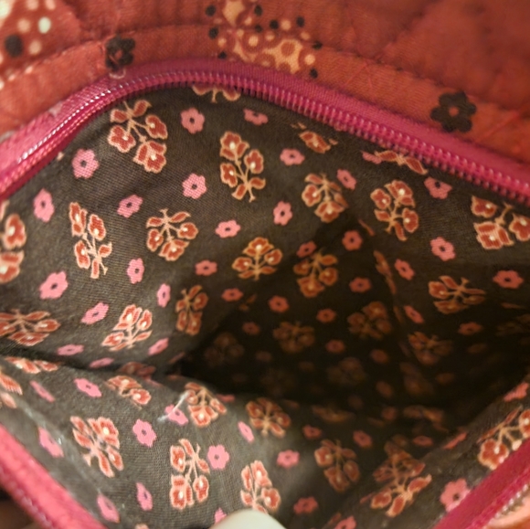 VERA BRADLEY MESA RED BAG PURSE RETIRED, Quilted - Picture 9 of 9